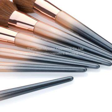 OEM Customized Makeup Brush Contouring Brush Foundation Brush Powder Brush Blush Brush Gradient photo-5