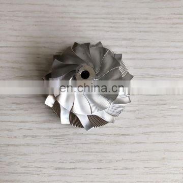 GT15-25 44.39/60.01mm 784369-0002 11+0 Blades Point milling performance billet compressor wheel for 758351-0005 M57 TU2 EU4