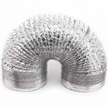Flexible Aluminum Duct Aluminum Hose Fire Resistant Aluminum Hose Industrial Ducting Hose Supplier