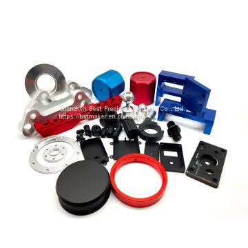 Small Order Cnc Machined Milling Colorful Anodized Aluminium Parts photo-3