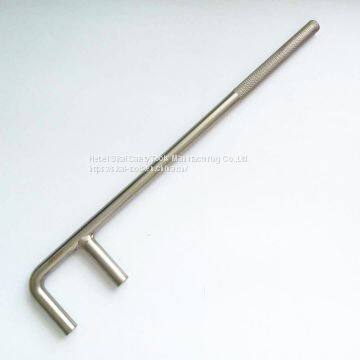 non magnetic 304 stainless steel f type valve spanner