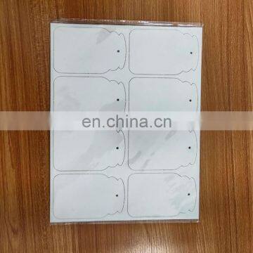 Eco Friendly Sublimation Car Air Freshener Hanging photo-4