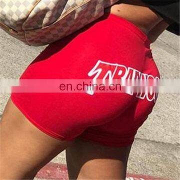 Wholesale Fashion Modal Logo Club Sexy Women Shorts photo-3