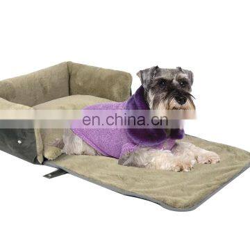 High Quality Travel Dog Bed With Waterproof and Non-slip Fabric at the Bottom, Luxury Portable Dog Mat Washable Pets Products photo-5
