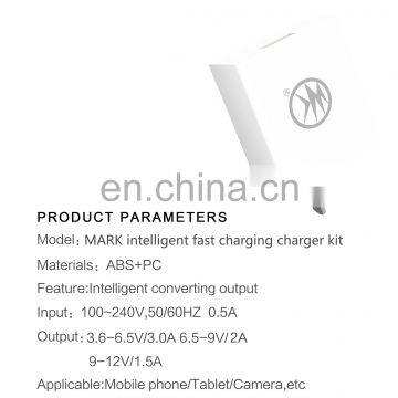 18w High -power QC 3.0 for IPhone Micro Type-c Set Fast Charger photo-5