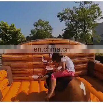 kid Commercial ride machine game rodeo inflatable mechanical bull for rent