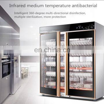 Stainless Steel Sideboard Disinfection Cabinet Commercial Double Door Large Capacity Disinfection Cupboard photo-5