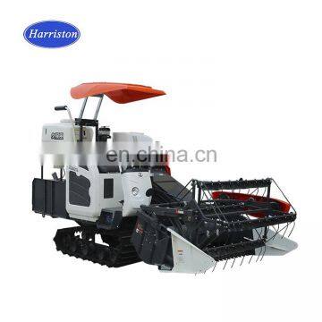 Kubota full feeding Crawler rice combine harvester for wet fields