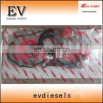 3D84 3TNE84 Full Cylinder Head Gasket Kit Piston Ring Main Bearing Con Rod Bearing For Yanmar Mini Excavator photo-3