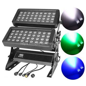 72x10w Led Wall Washer Light Wall Outdoor RGBW 4 In1 DMX 512 Dual-head Outdoor Dimmable photo-2