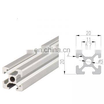 SHENGXIN Custom 40x40 Slot Aluminium Profile Extrusion for Industrial Line photo-2