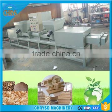 Environment friendly hot press wood block making machine with low heat consumption