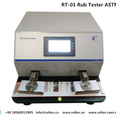 Rub Tester Ink Fastness Tester Printed Ink Abrasion Tester photo-2