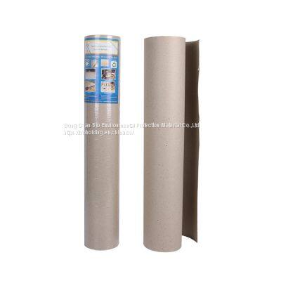 Waste floor protection paper mats with logo-printing on paper wholesale