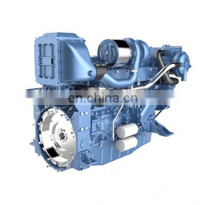 Original 12 cylinder 808kw/1100hp/1800rpm 12M26C1100-18 Weichai marine diesel motor