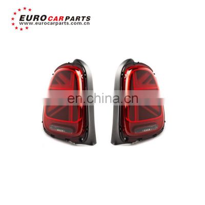 BM F55 F56 F57 led UK flag rear lights for F55 F56 F57 LED rear lamp tail lamp red gray and black color  tail lights