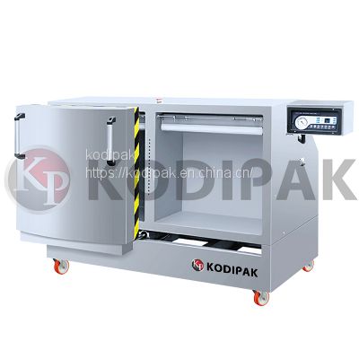 Cashew brick shape vacuum packing machine double chamber