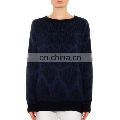 Winter Intarsia Pullover Sweaters for Women's