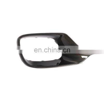 Carbon Fiber Front Bumper Vents Panels for Mercedes Benz S63 S65 W222 AMG Sedan 2018-2019 photo-5