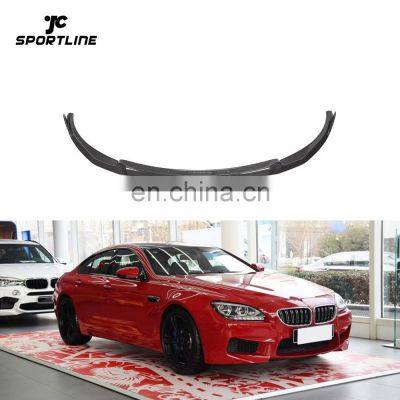 Carbon Fiber M6 Car Front Splitter Lip for BMW F06 F12 F13 M6 Gran Coupe 2013-2016