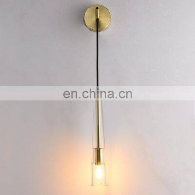 Nordic Post-modern Minimalist Crystal Wall Lamps for Decoration