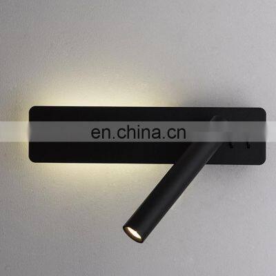 Nordic Modern Minimalist Bedside Reading Wall Lamp for Decoration
