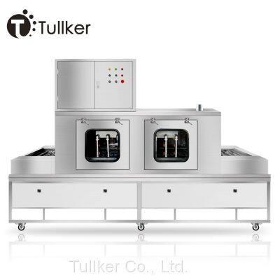 Tullker Spray Pass Through Tunnel Cleaning Machine Automated Washing Equipment