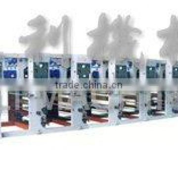 Six Color Gravure Printing Machine