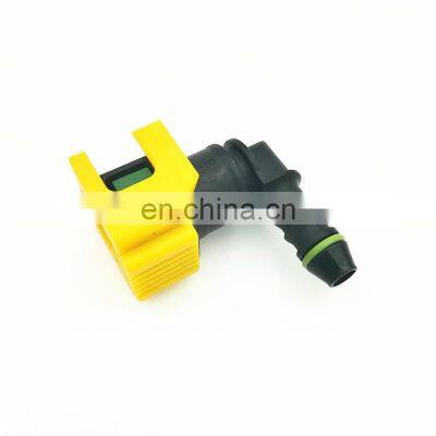 OEM Original Factory 7.89 Quick Connector 90 degrees Protective sleeve  Nipple Barb Fuel Hose Fittings  5/16 ID6