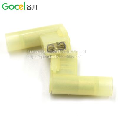 Fully Insulated Flag-shaped Nylon Female Plug Terminal FLDNY5.5-250 Flag-shaped Copper Wire Lug Terminal Block photo-2
