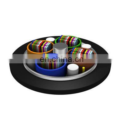 GL 15% Discounts 24 ~384 cores stranded layer armored ribbon fiber optic cable GYDTA