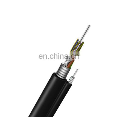 24 core overhead fig 8 cable G652D fiber armored with factory price and fast delivery