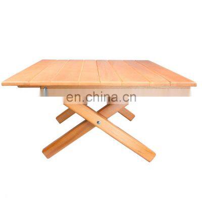 Bamboo Square foldable floor table tea desk