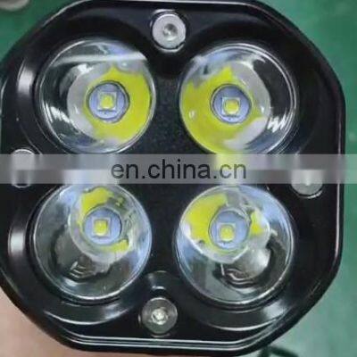 yellow led driving light with black cover led work light light bar