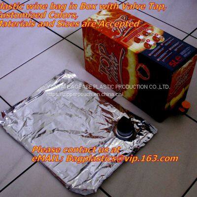 Standing Tap Aluminum Foil Bag In Box For Juice Cod Bags, Fish Fillet, Bag Box, Box, Tin Tie Bags, Tie, Tie Bag, Spout B photo-5