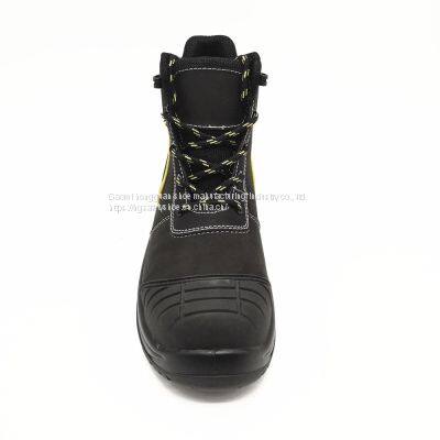 S1P/S3 SAFETY SHOES NUBUCK LEATHER MIDDLE CUT RT6879 photo-3