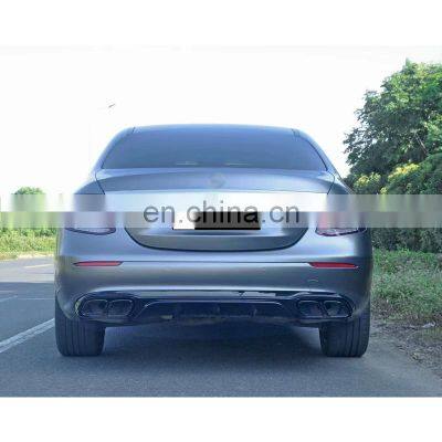 Factory Hot Sale E63 E63S Rear Diffuser 2016*2019 Year For Mercedes-Benz E63 E63S Style W213 Rear Diffuser