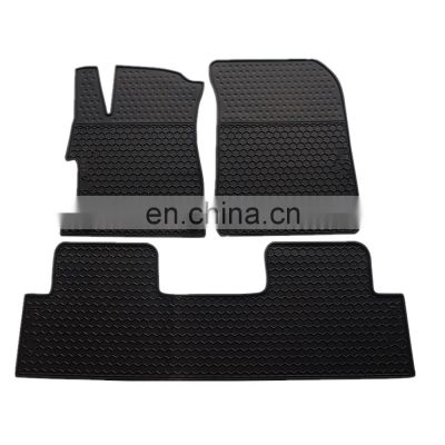 Non Skid Car Floor Mats PU Leather Protect Foot Carpets For CIVIC 2012-2015