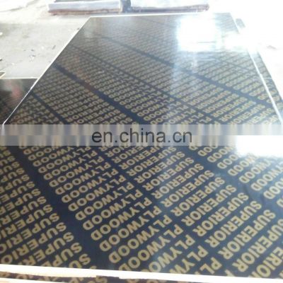 Phenolic Poplar Core Film Faced Plywood 1220*2440*18mm Wbp Glue Plywood 4*8 Phenolic Plywood