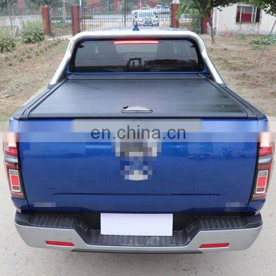 HFTM manufacturer sell Hot Selling High Quality Pickup Truck Accessories Retractable Tonneau Cover for GWM POER Greatwall Pao