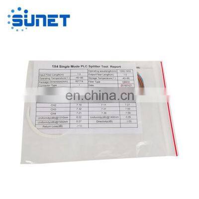 Заводская цена оптического волокна 1X4 PLC Splitter без разъема photo-5