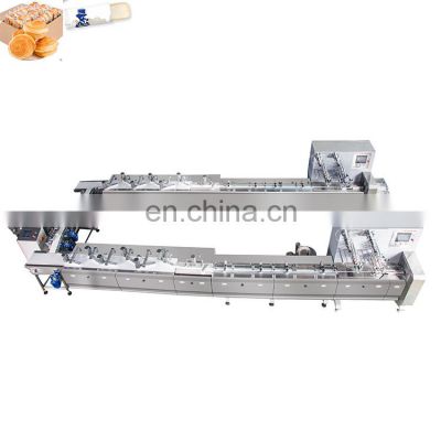 Automatic Flow Packing Wafer Cookie Wrapping Machine Wafer Biscuits Pillow Packing Machine