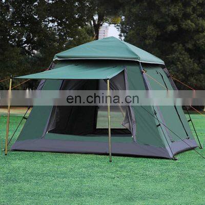 Outdoor  High quality 3-4 Person Automatic Camping Tent Quick Opening Waterproof Tent Double Layer Family Party Tent