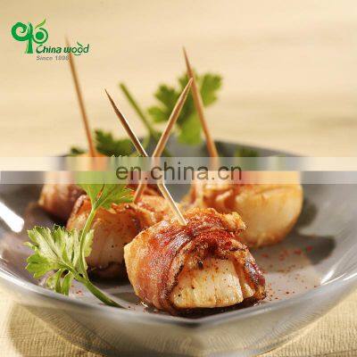 Yada Green mint wholesale various packing toothpick diameter 2.0mm wooden food toothpicks