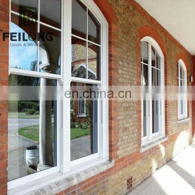 China Factory Hurricane Impact Windows Modern Building Double Glass simple design aluminum sliding window