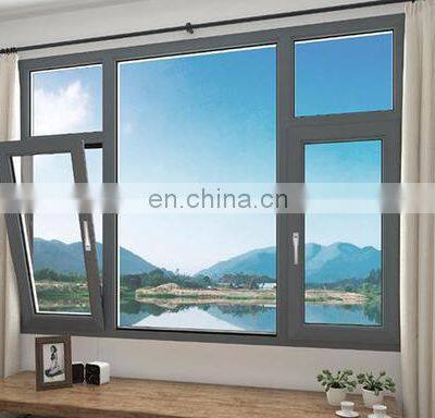 European Good Quality Double Glass Inward Aluminum Tilt and Turn Window With AS2047,NFRC Standard