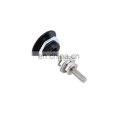 Racing Engine Bonnet Aluminum Push Button Billet Hood Latch Pin Kit Bumper Quick Release Fastener photo-3