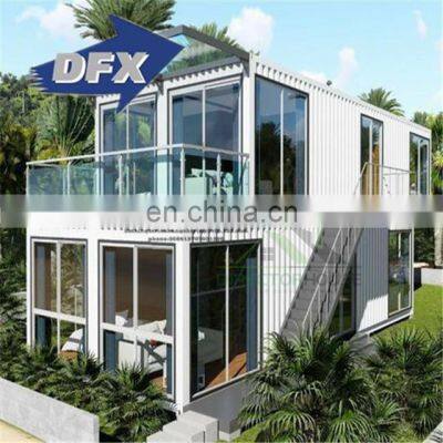 Economic design simple type steel structure flat pack prefabricated container house