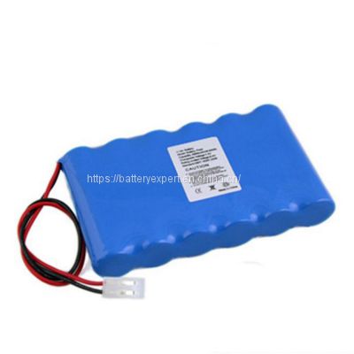 12V 4400mAh 5200mAh 6000mAh 6800mAh 11.1V 18650 3s2p li-ion lithium ion battery pack for solar street light