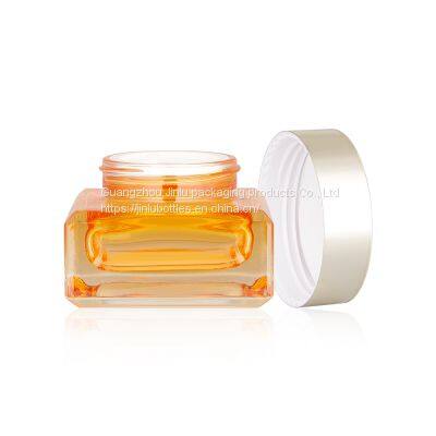 50g Square Round Cap Cream Bottle 40ml Full Cover Press Liquid Foundation Glass Bottle 120ml Toner Bottle photo-3